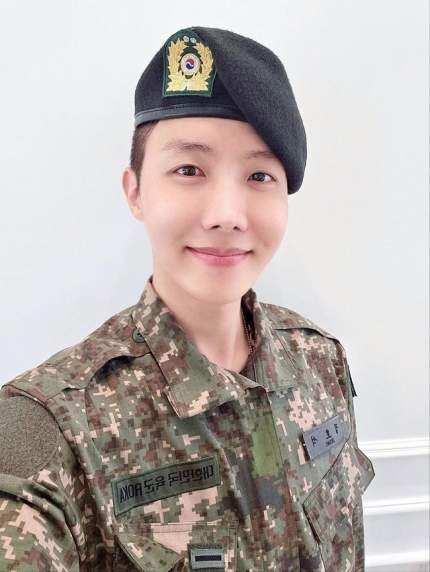 BTS J-Hope military uniform