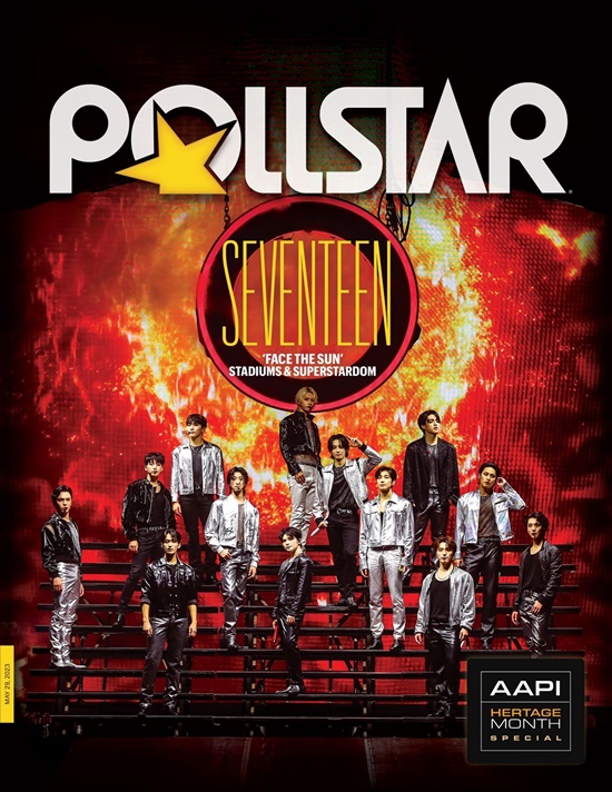 SEVENTEEN pollstar cover