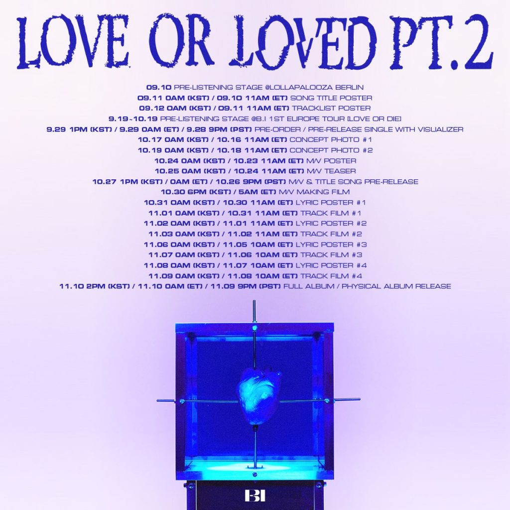 B.I Love or Loved pt.2