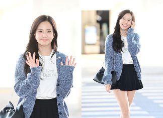 BLACKPINK’s Jisoo Radiates Pure Charm in Spring Airport Fashion
