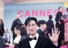 Ahn Bo-hyun Dazzles at Cannes Series Festival, Radiates Charm in Black Suit on Pink Carpet